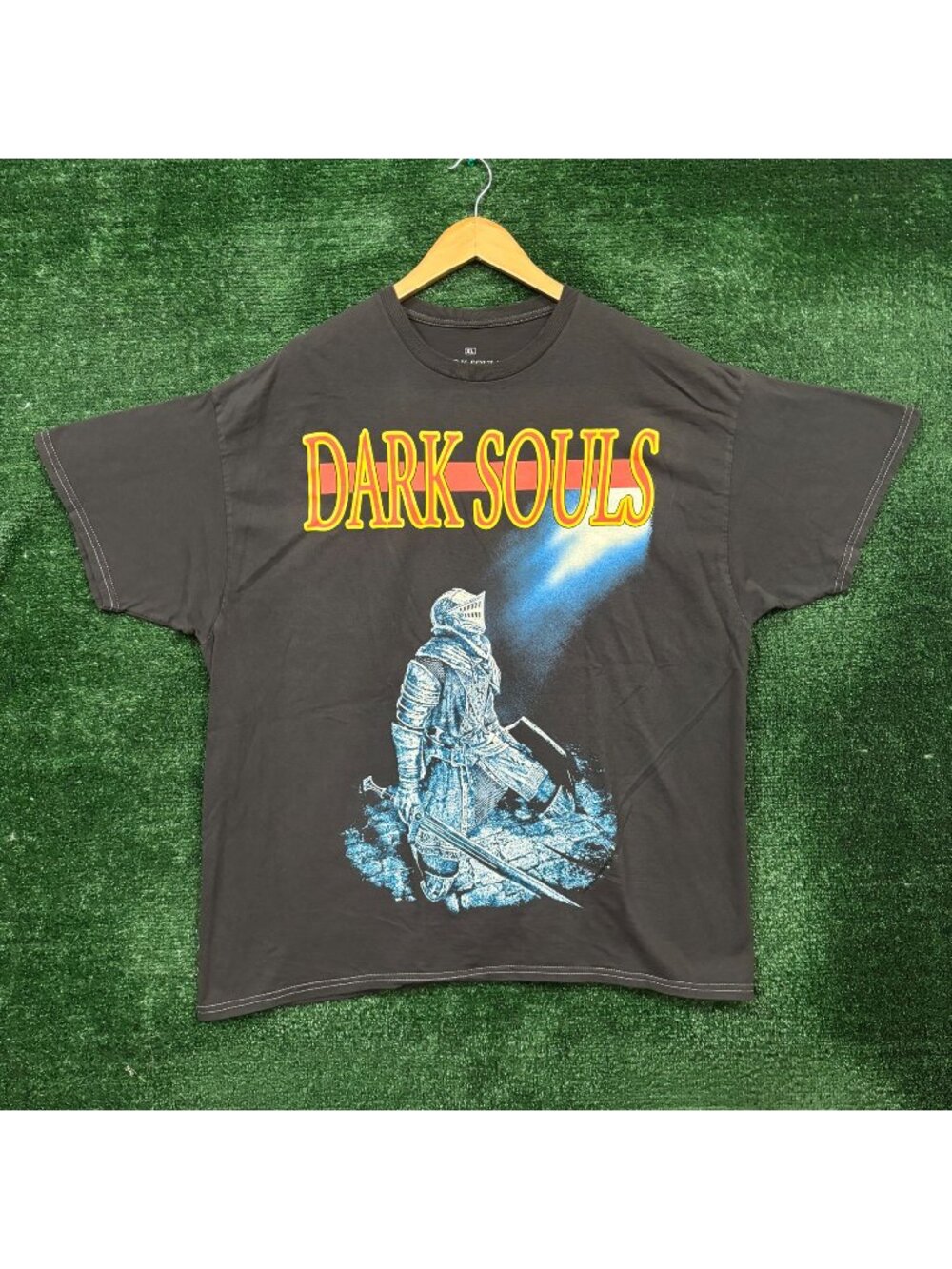 Dark Souls Knight RPG Video Game Poster T-Shirt Size Extra Large